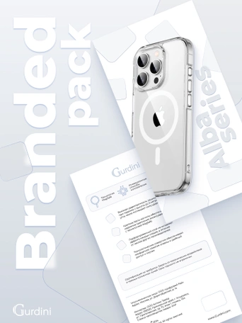 Чехол накладка iPhone 13 Pro Max 6.7" Gurdini Alba Series Protective with Magsafe Matte