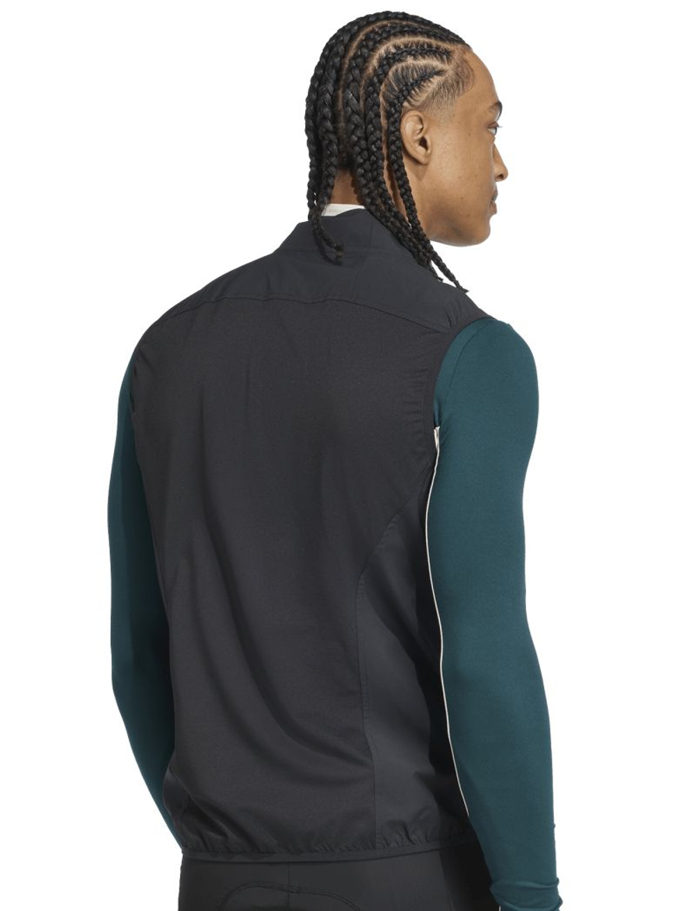 Мужской теннисный жилет Adidas Essentials Windproof - black