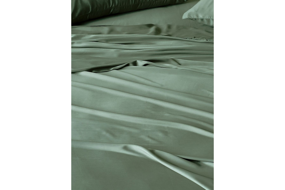 Постельное белье GoodNight Essential дуэт зеленый