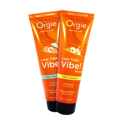 Лубрикант с эффектом вибрации ORGIE Vibe Medium Pina Colada, 100 мл