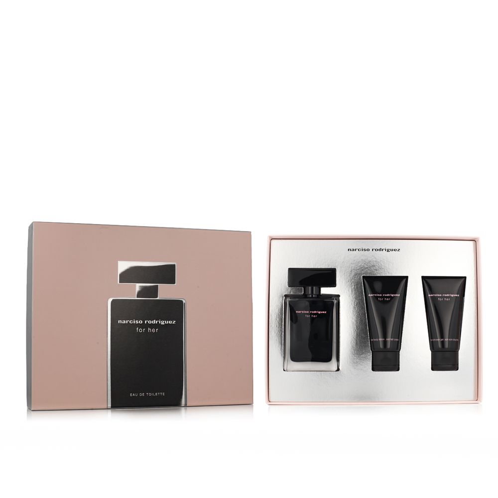 Narciso Rodriguez For Her EDT 50 ml + SG 50 ml + BL 50 ml (woman) 1 pcs
