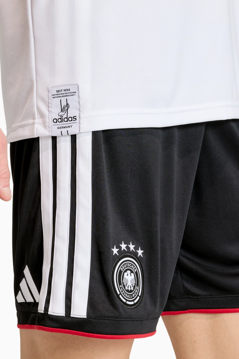 Шорты adidas Germany 2026 Home Authentic - черный