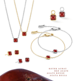 Браслет Coeur de Lion Red agate (January) 1301/30-0300