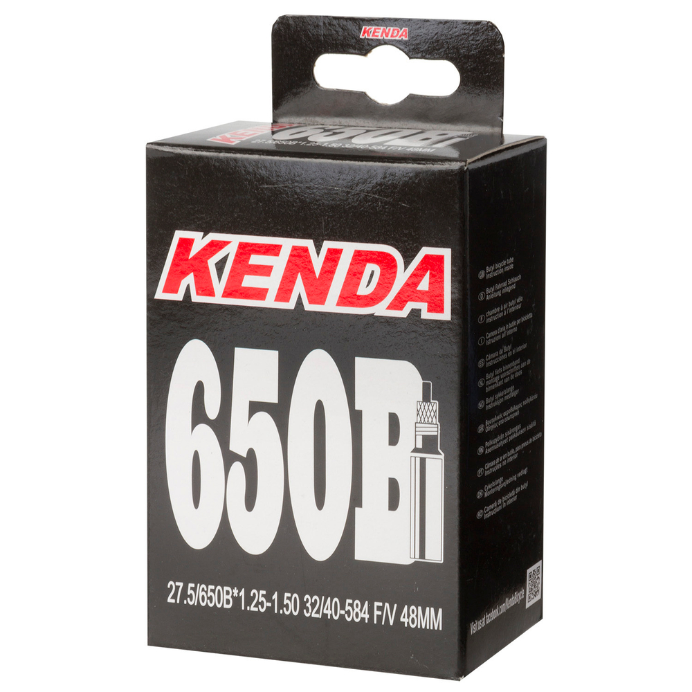 Камера 27,5" спорт 48мм "узкая" 1,25-1,50 (32/40-584) KENDA NEW