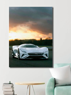 Картина "Jaguar Vision", галерейная 50х70см 1шт.