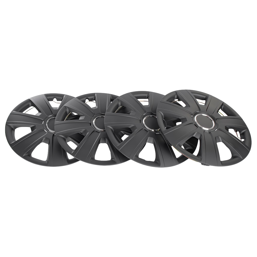 Колпаки R14 Gamma 4шт (черно-матовые) ABS-пластик ARNEZI A0702049
