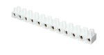 Колодка клеммная 4кв.мм 3А полистирол бел. (уп.10шт) PROxima EKF plc-KK-4-3-ps-w