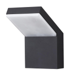 Уличный настенный светодиодный светильник 357520 STREET NT18 162 темно-серый IP65 LED 3000K 20W 100-240V ROCA