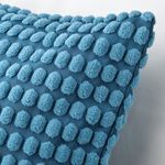 Чехол на подушку IKEA SVARTPOPPEL (СВАРТПОППЕЛ), Синий, 65x65 см