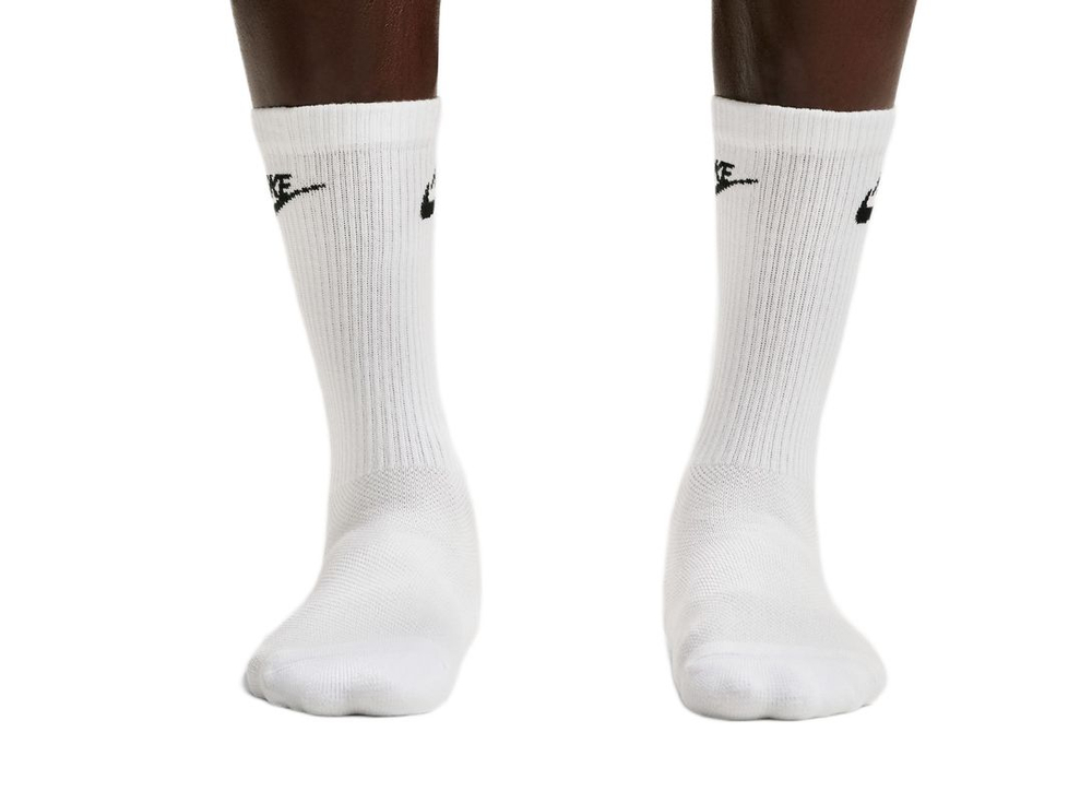 Теннисные носки Nike Everyday Elevated Crew 3P - white