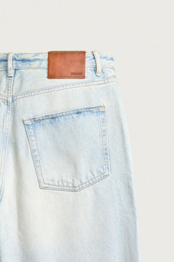 ZARA ДЖИНСЫ BAGGY FIT, ГОЛУБОЙ