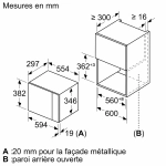 Встраиваемая микроволновая печь Bosch BEL520MS0