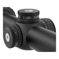 Прицел Vector Optics VictOptics SOI 3-9x40, AO, VNM-1 (MIL) - крупный план открытых барабанчиков ввода поправок
