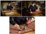 Новинка! Строительный фен FLEX HG 650 2000 регулировка температуры шаг 10° 50–650°C, 2 настройки воздушного потока 532579