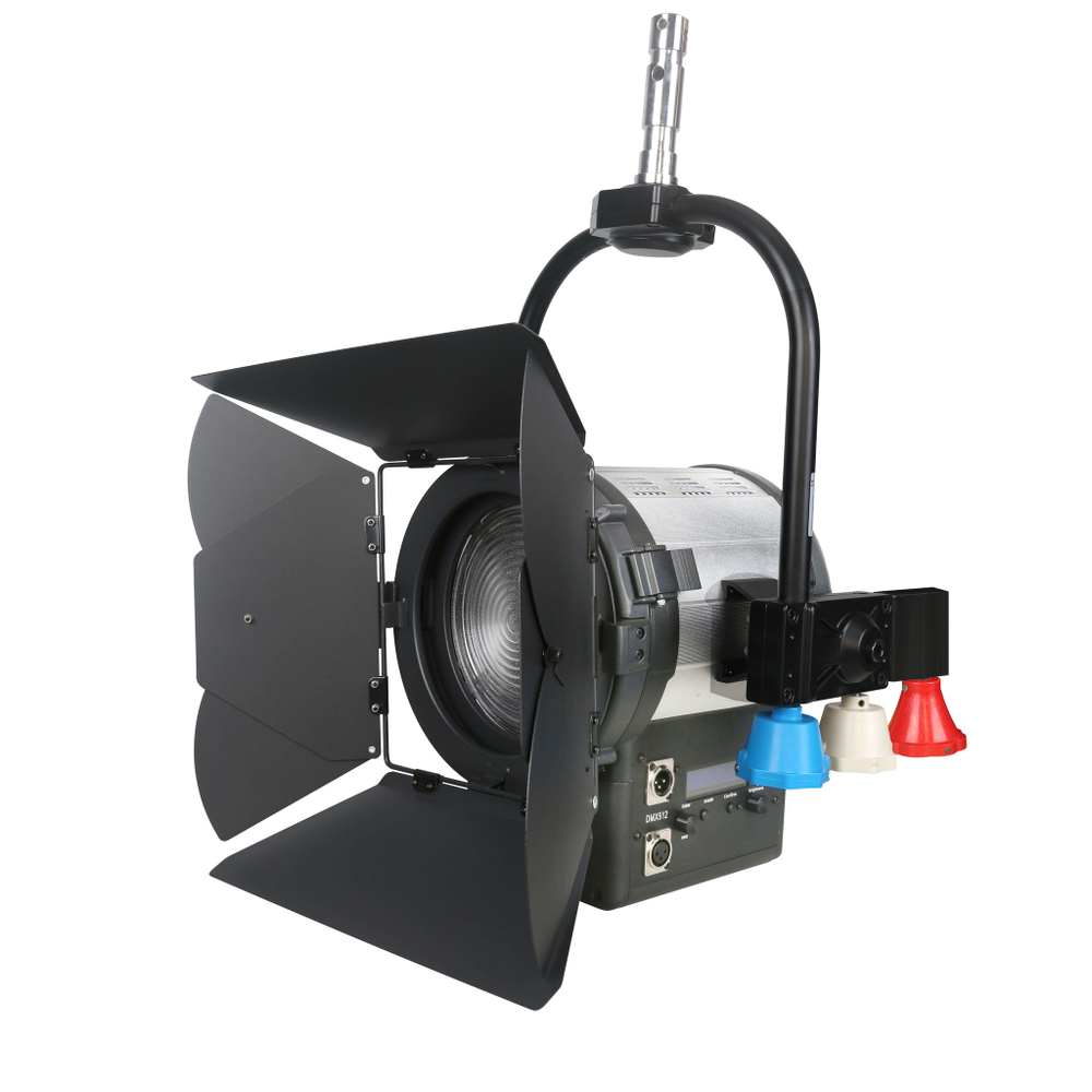 Осветитель студийный GreenBean Fresnel 300 LED X3 DMX pole operated