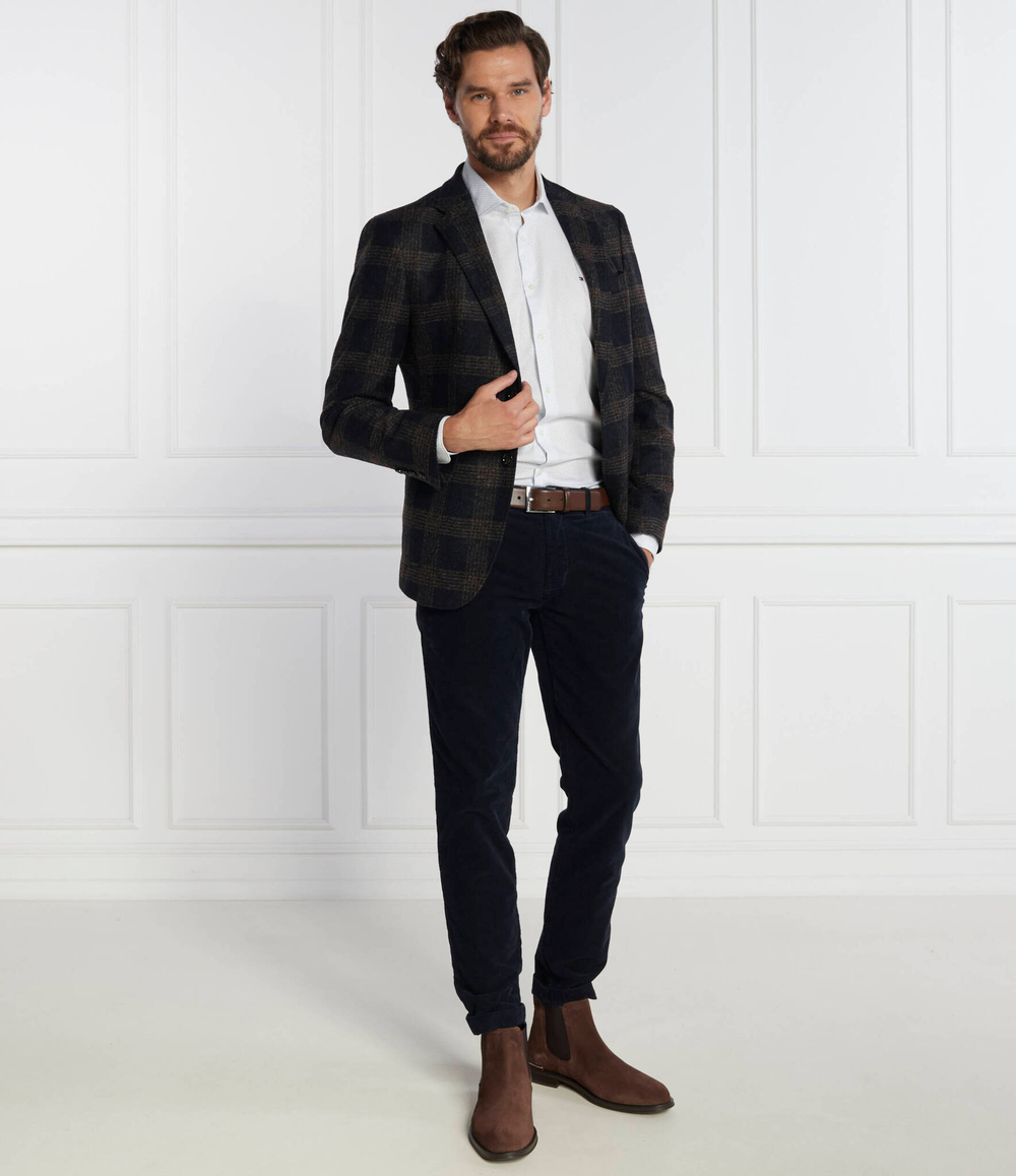 Чиносы BLEECKER CHINO CORDUROY GMD Tommy Hilfiger - темно-синий(MW0MW33372)