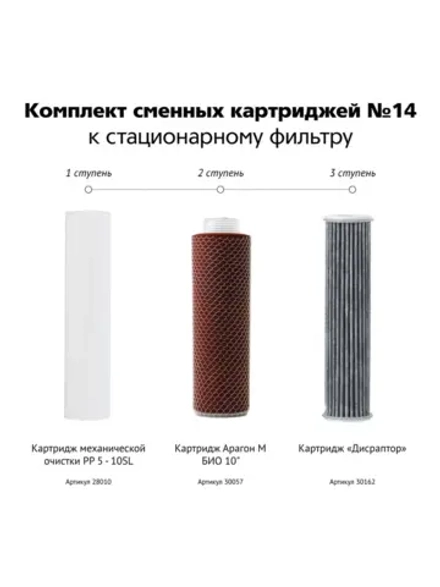 Комплект картриджей №14