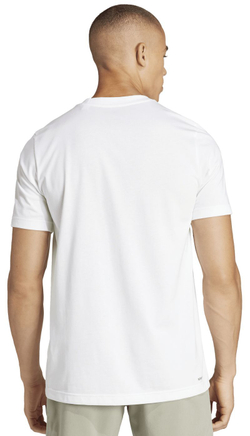 Мужская теннисная футболка Adidas Tennis Logo Slam Graphic T-Shirt - white