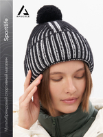Шапка Apscale Attract Pom Black зимняя
