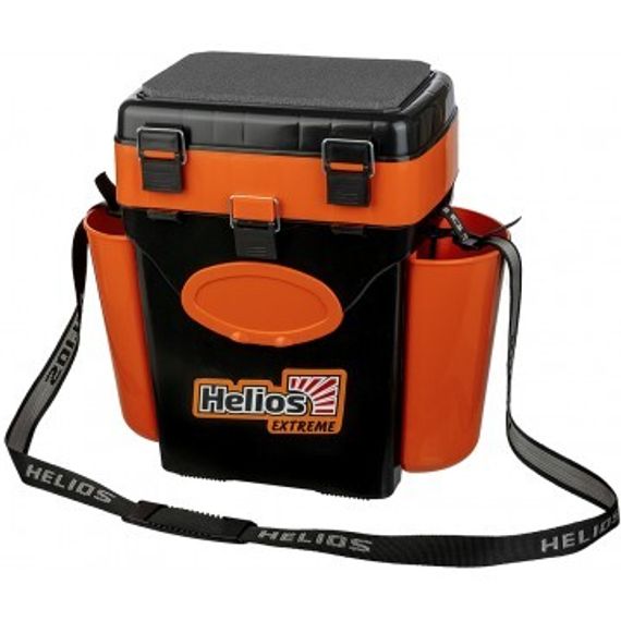 Ящик зимний Helios "FishBox" (10л) оранжевый
