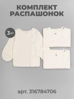 Комплект чепчиков для новорожденных