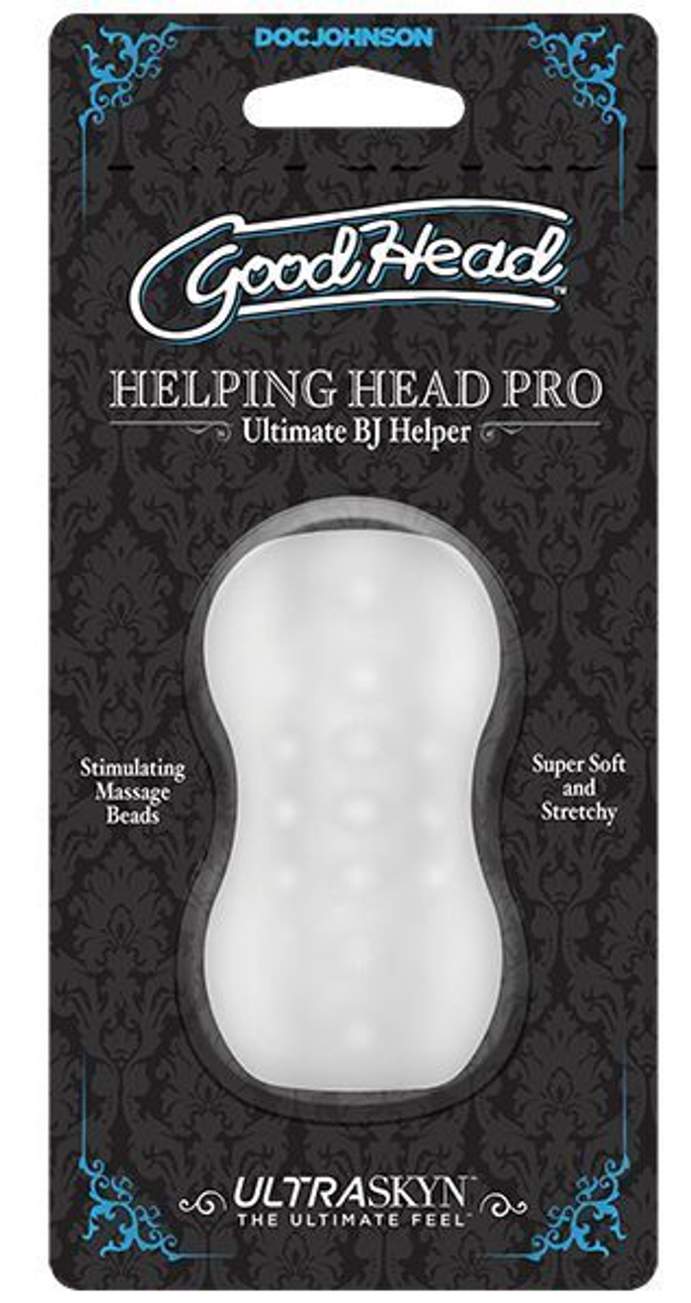 Прозрачный мини-мастурбатор Helping Head Pro (Цвет: прозрачный)