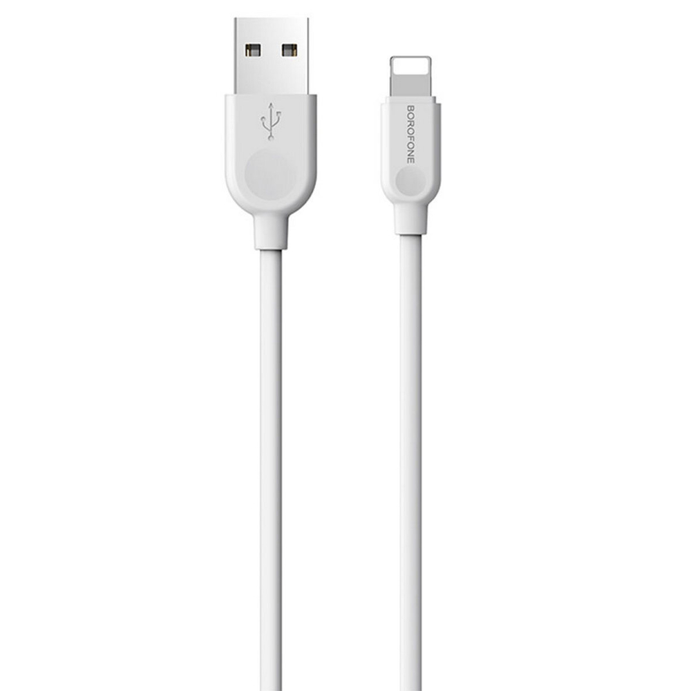 Кабель USB x Lightning 8Pin -1м. Borofone BX14 (2.4А)