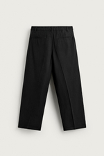 СТРУЯЩИЕСЯ БРЮКИ RELAXED FIT СО СКЛАДКАМИ — ZARA