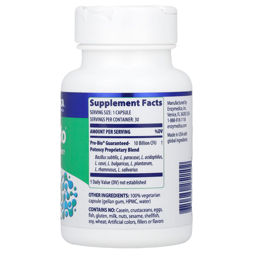 Enzymedica, Pro-Bio®, 30 капсул