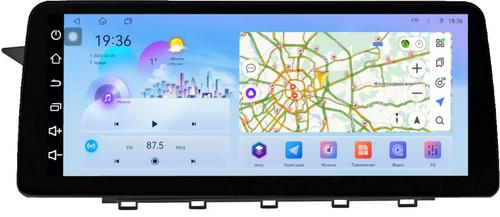 Магнитола для Mercedes Benz GLK X204 2008-2012 NTG 4.0 (рамка LUX) - FarCar монитор 12.3" 2K QLED на Android 14, Быстрая, CarPlay, 4G SIM-слот