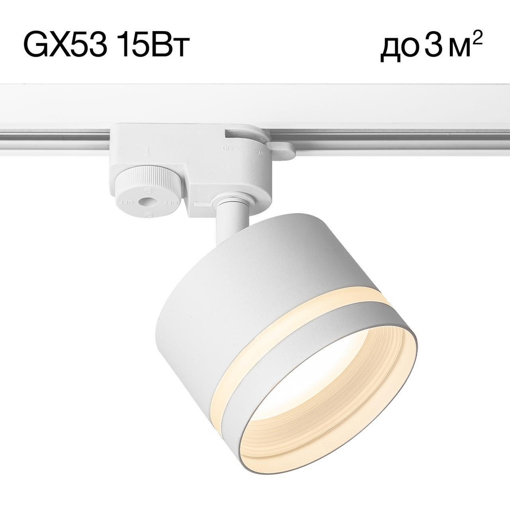 Однофазный трековый светильник Citilux Hardy CL002T10
