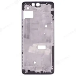 Рамка дисплея (средняя часть корпуса) для Tecno Camon 19 черная (Black)