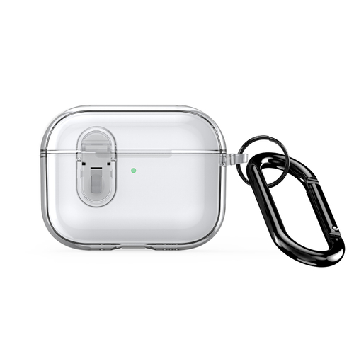 Прозрачный чехол для наушников AirPods Pro 3, серия PECL Series от Dux Ducis , в комплекте с карабином