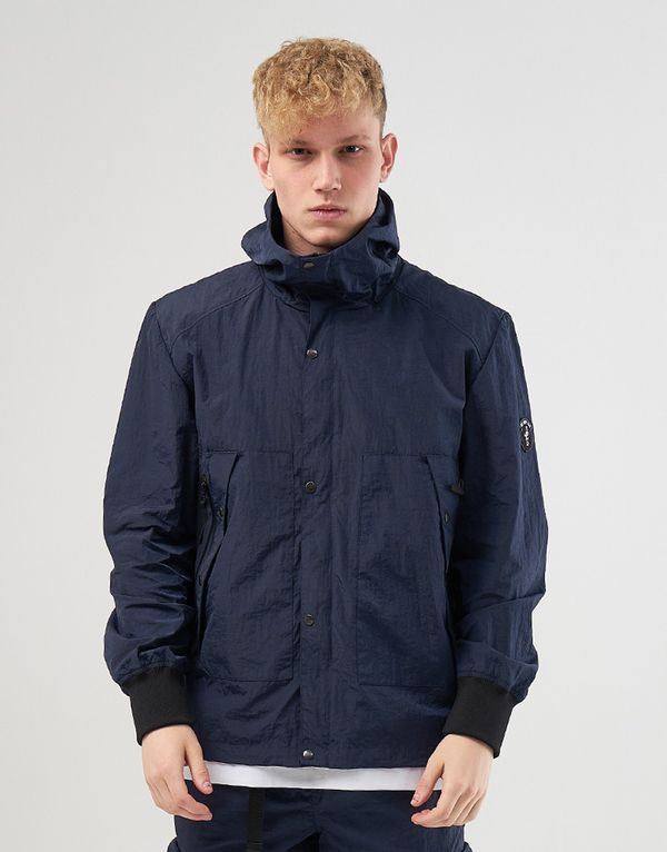 Ветровка We Don’t Care Crinkle Nylon Windrunner Jacket Navi - фото 1