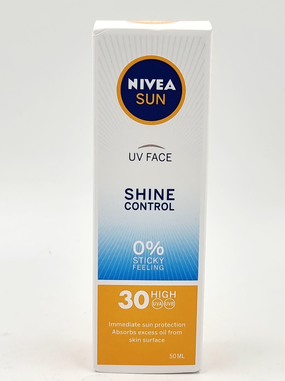 Nivea Sun UV Face Shine Control 50ml - SPF30 Face Sun Care ( из Финляндии)