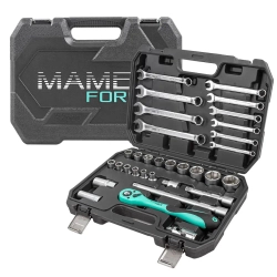 Набор инструментов PROFI 32пр. 1/2''(6гр)(4-32мм) MAMEDFORCE MF-4324-5