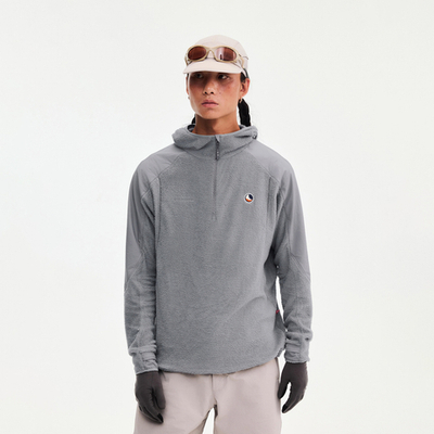 Худи Nothomme Monterest Primaloft Half-Zip серый