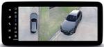Магнитола для Toyota Mark X 120 2004-2009 (правый руль) - Teyes LUX ONE 360 монитор 12.3" 2K QLED на Android 10, Быстрая, CarPlay, 4G SIM-слот, 4 камеры в комплекте