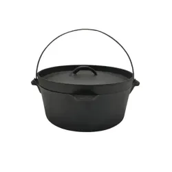 Казан котел 8 л d 31/26 см h15 см чугун с крышкой черный ИНДУКЦИЯ P.L. Proff Cuisine