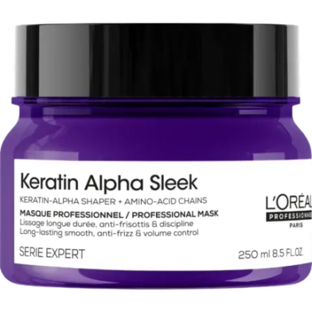 Маска Keratin Alpha Sleek Для выпрямления волос