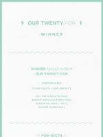 Альбом Winner - Our Twenty For Single Album 2 Version SET