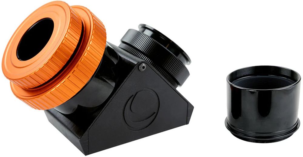 Диагональное зеркало Celestron Dielectric Star Diagonal, 2", c адаптером для ШК