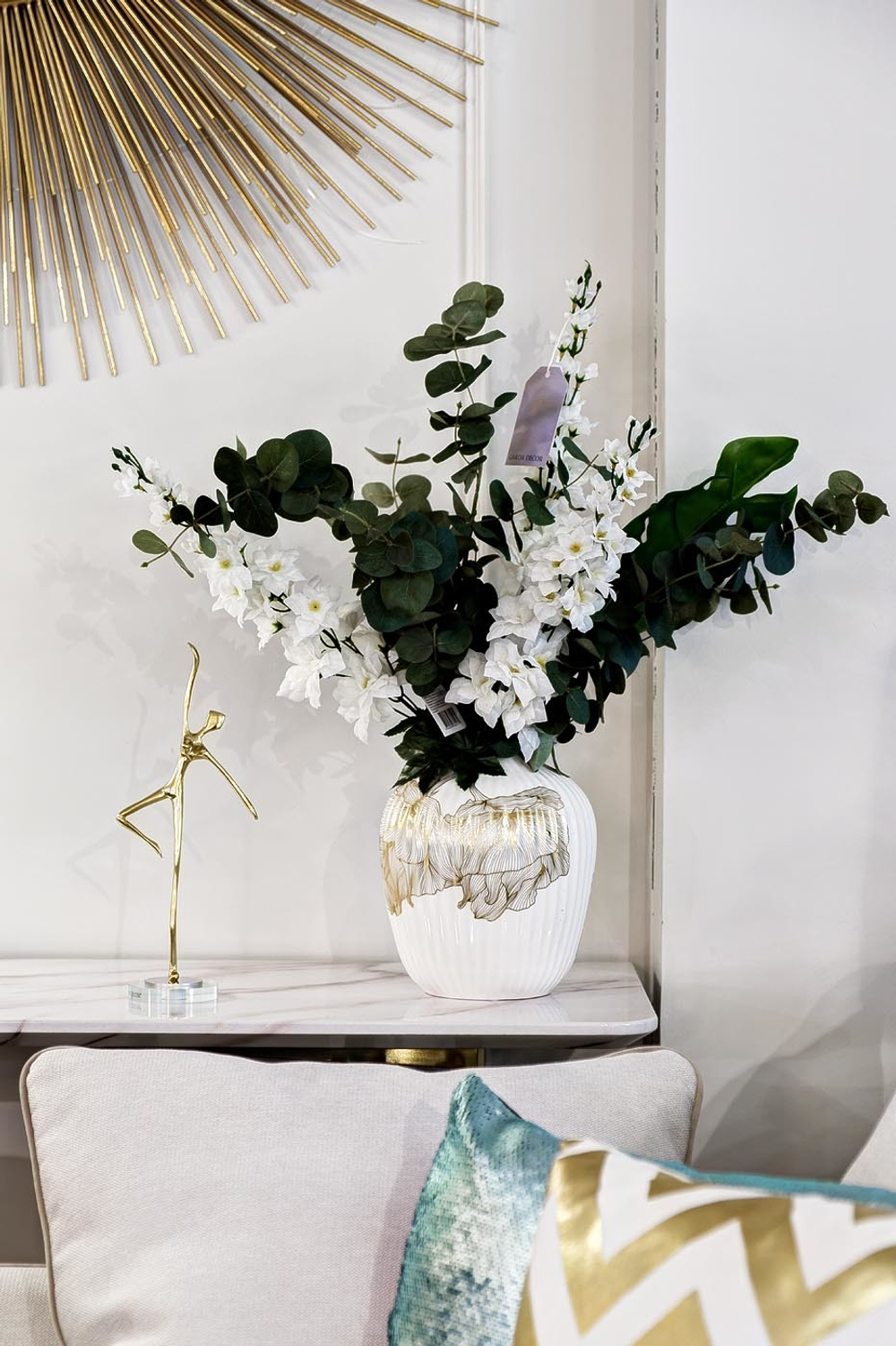 Ваза керамическая Garda Decor 55RD4232S