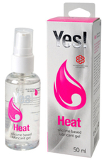 Возбуждающий гель на силиконовой основе Yes Heat 50 мл (Цвет: прозрачный)