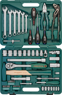 S04H52460S Набор инструмента универсальный 1/4", 1/2"DR, 60 предметов