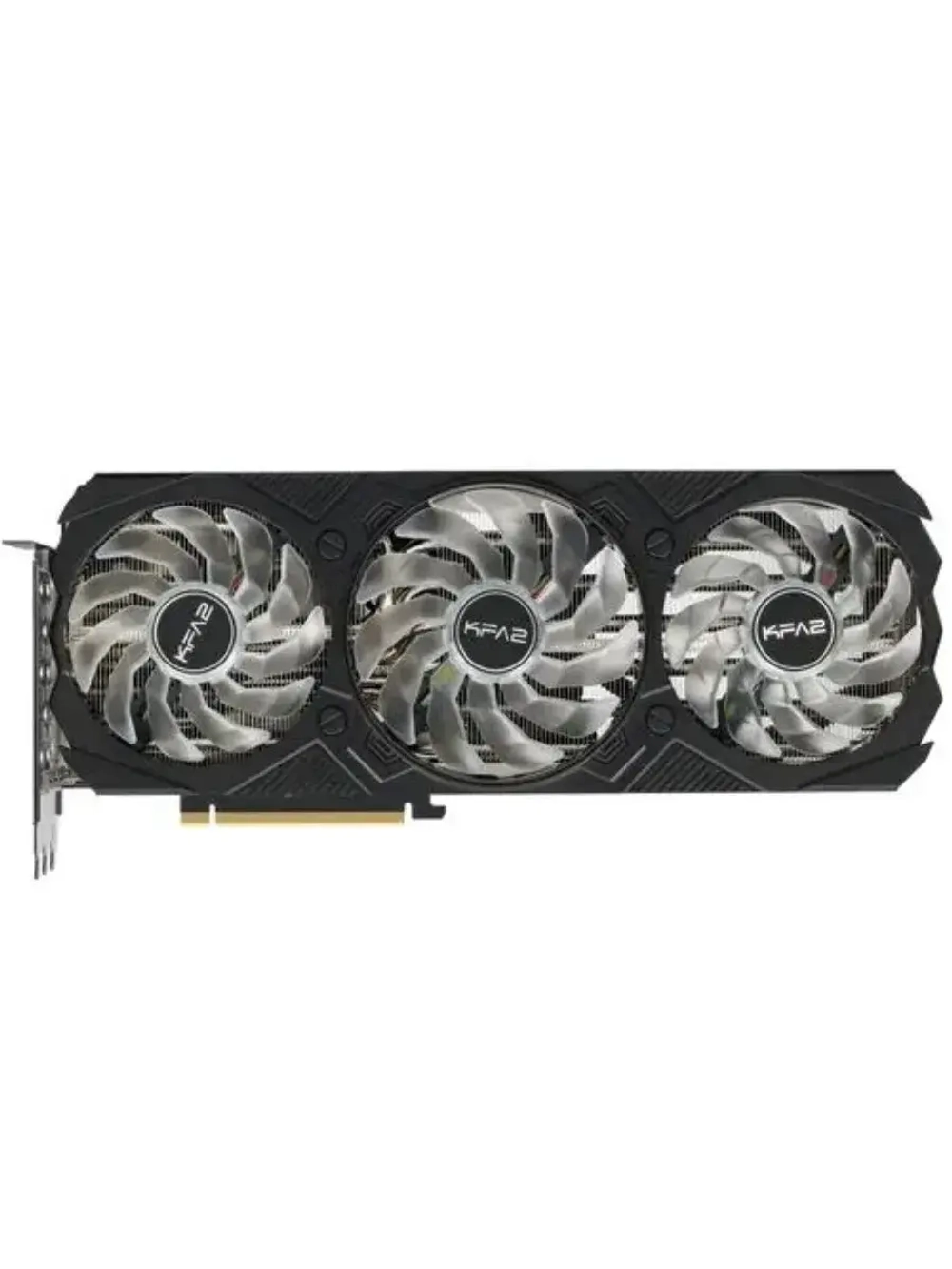 Видеокарта GeForce RTX 4070 Ti 3FAN RGB Black 12 ГБ