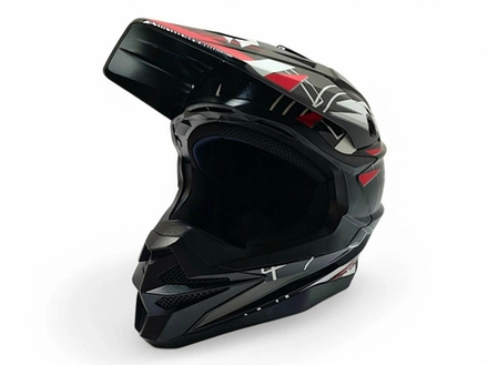 Шлем кроссовый AiM JK803S Red/Black, M