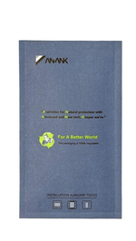 Защитное стекло i-Phone 17 Pro 6.3" Anank 5X Reinforced 2.5D 180° Антишпион черное