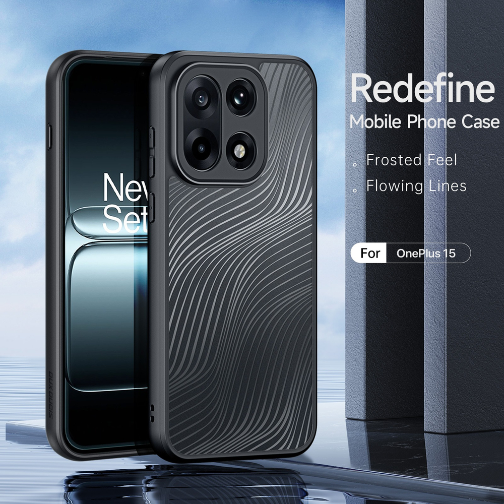 Защитный чехол прозрачный для OnePlus 15, серия Aimo Series Case от Dux Ducis
