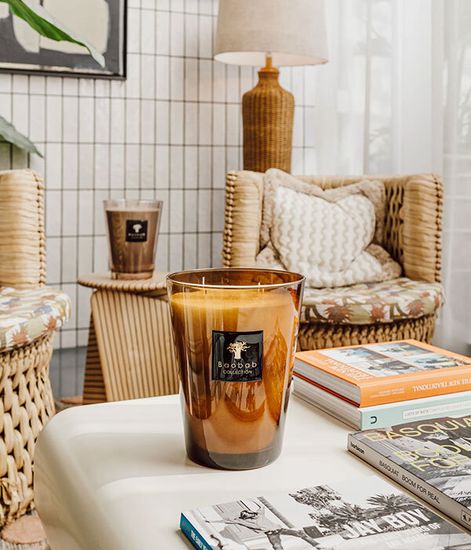 Cuir de Russie, свеча Les Prestigieuses MAX 24, Baobab Collection